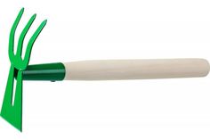 Мотыга- Росток 39627 рыхлитель 145x75x390 мм, &quot;лопатка+3 зуба&quot;, гнутая, с деревянной ручкой