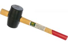Киянка Курс Оптима 45345 резиновая, деревянная ручка 45 мм
