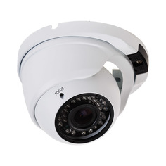 Камера 45-0264 купольная уличная AHD 2.1Мп (1080P), объектив 2.8-12мм., ИК до 30 м. Noname
