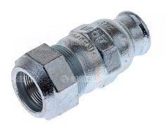 Соединитель обжим (IК) 3/4&quot; ВР, 10бар, t-80*C, оцинкованный чугун (24,6-27,3мм) Gebo