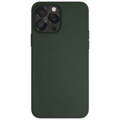 Чехол VLP Liquid Silicone MagSafe для iPhone 14 Pro Max, тёмно-зеленый