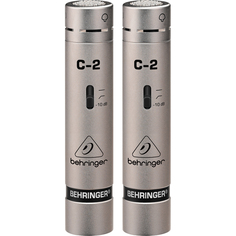 Микрофон для компьютера Behringer C-2 комплект из 2-х