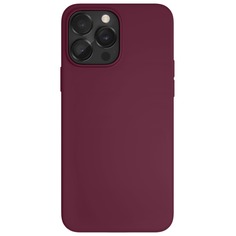 Чехол VLP Liquid Silicone MagSafe для iPhone 14 Pro, марсала