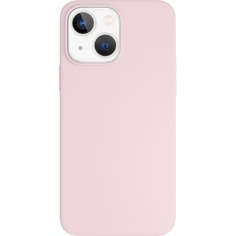 Чехол VLP Liquid Silicone MagSafe для iPhone 14 Plus, светло-розовый