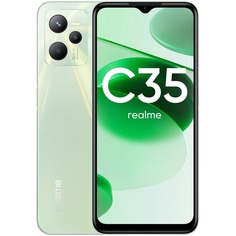 Смартфон Realme C35 128 ГБ зелёный
