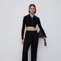 Брюки широкие с начесом 12 Storeez