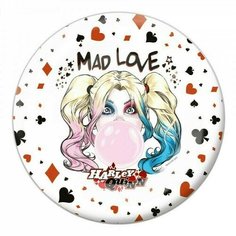 Набор бумажных тарелок ND Play DC Comics Harley Quinn-1, 6 шт