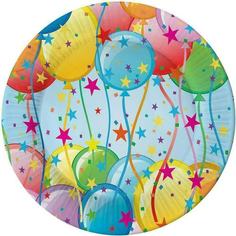 Набор бумажных тарелок ND Play Шары, 6 шт
