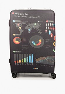 Чехол для чемодана Fabretti L (от 70 см)