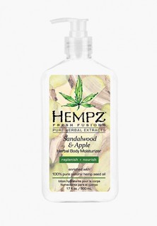 Молочко для тела Hempz Sandalwood and Apple Herbal Body Moisturizer - увлажняющее Сандал и Яблоко 500 мл