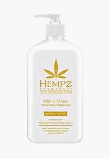 Молочко для тела Hempz Milk & Honey Herbal Body Moisturizer - увлажняющее Молоко и Мед 500 мл