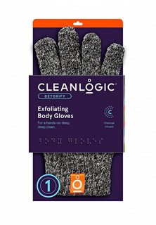 Мочалка для тела Cleanlogic перчатка для массажа и пилинга