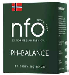 Norwegian Fish Oil PH balance 14*10 грамм