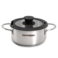 Сотейник Metalac posuda Реа 1,4 л с крышкой