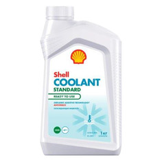 Антифризы, тосолы антифриз SHELL Coolant G12+ 1кг красный