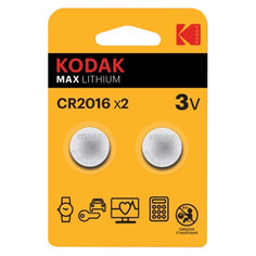 Батарейки, аккумуляторы батарейка KODAK CR2016 блистер 2шт