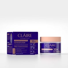 Крем для лица, Claire Cosmetics, Collagen Active Pro, ночной, 35+, 50 мл