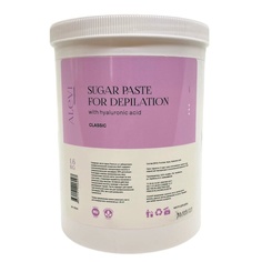 Сахарная паста с гиалуроновой кислотой для шугаринга и депиляции Soft 1600 МЛ Alevi