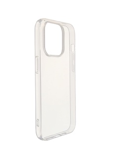 Чехол DF для APPLE iPhone 14 Pro Silicone Super Slim Transparent iCase-28