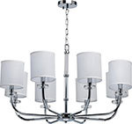 Люстра подвесная CHIARO Палермо 8*60W E14 220 V 386017008