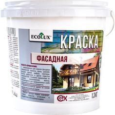 Фасадная краска Ecolux