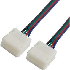 Соединительный коннектор для RGB LED лент Lamper
