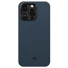 Чехол Pitaka MagEZ Case 3 KI1408PM для iPhone 14 Pro Max, чёрно-синий