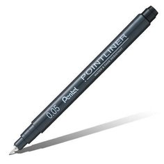 Линер Pentel &quot;Pointliner&quot; 0,05 мм, черный