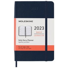 Ежедневник Moleskine Classic Soft Pocket, 400 страниц, синий сапфир