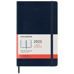 Ежедневник Moleskine Classic Soft Large, 400 страниц, синий сапфир