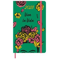 Ежедневник Moleskine Le Frida Kahlo Large, 400 страниц, зеленый