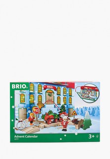 Набор игровой Brio Рождественский Календарь 2021 с сюрпризами, 24 элемента
