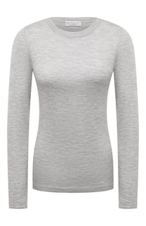 Пуловер из кашемира и шелка Brunello Cucinelli