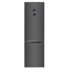 Холодильники двухкамерные холодильник двухкамерный MAUNFELD MFF195NFS10 194x59,5x67,6см серый
