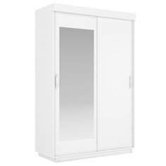 Шкафы-купе шкаф-купе Lite 2-х дверный 1200х2120х595 Белый снег Е1