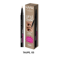 Для бровей NYX Professional Makeup Лайнер-тинт для бровей "LIFT N SNATCH BROW TINT PEN"