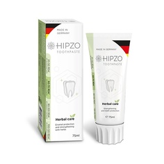HIPZO Зубная паста ХЕРБАЛ КЕА защита и укрепление эмали на травяной основе