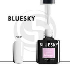 Гель-лак для ногтей BLUESKY Гель-лак Luxury Silver Снежная лавина