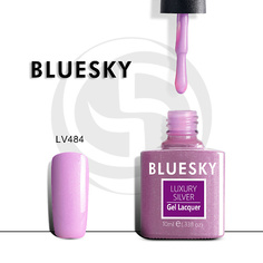 Гель-лак для ногтей BLUESKY Гель-лак Luxury Silver Перламутровые облака