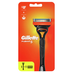Средства для бритья GILLETTE Бритва с 2 сменными кассетами FUSION