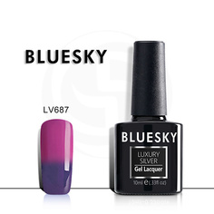 Гель-лак для ногтей BLUESKY Термо гель-лак Luxury Silver