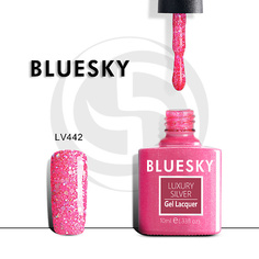 Гель-лак для ногтей BLUESKY Гель-лак Luxury Silver Перламтровая сумочка