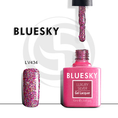 Гель-лак для ногтей BLUESKY Гель-лак Luxury Silver Новогодний маскарад