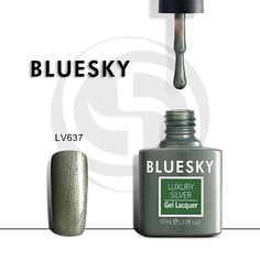 Гель-лак для ногтей BLUESKY Гель-лак Luxury Silver Шелковый платок
