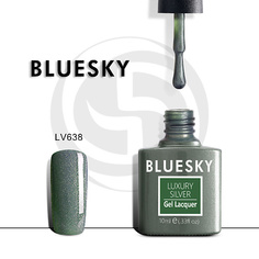 Гель-лак для ногтей BLUESKY Гель-лак Luxury Silver Шелковый платок