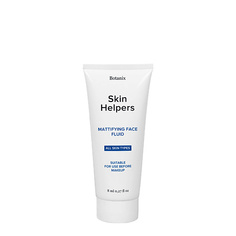 SKIN HELPERS Матирующий флюид для лица с ниацинамидом и конопляным маслом