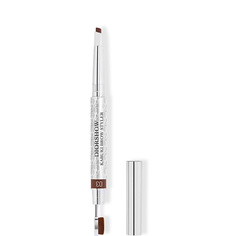 Для бровей DIOR Diorshow Kabuki Brow Styler Водостойкий кремовый карандаш для бровей с кистью кабуки