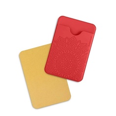 Аксессуары для телефонов FLEXPOCKET Чехол для карты на телефон из экокожи, на клеевой основе