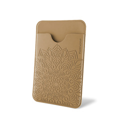 Аксессуары для телефонов FLEXPOCKET Чехол для карты на телефон из экокожи, на клеевой основе