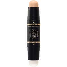 Тональные средства MAX FACTOR Стик для лица Тональная основа и контроль блеска 2в1 FACEFINITY